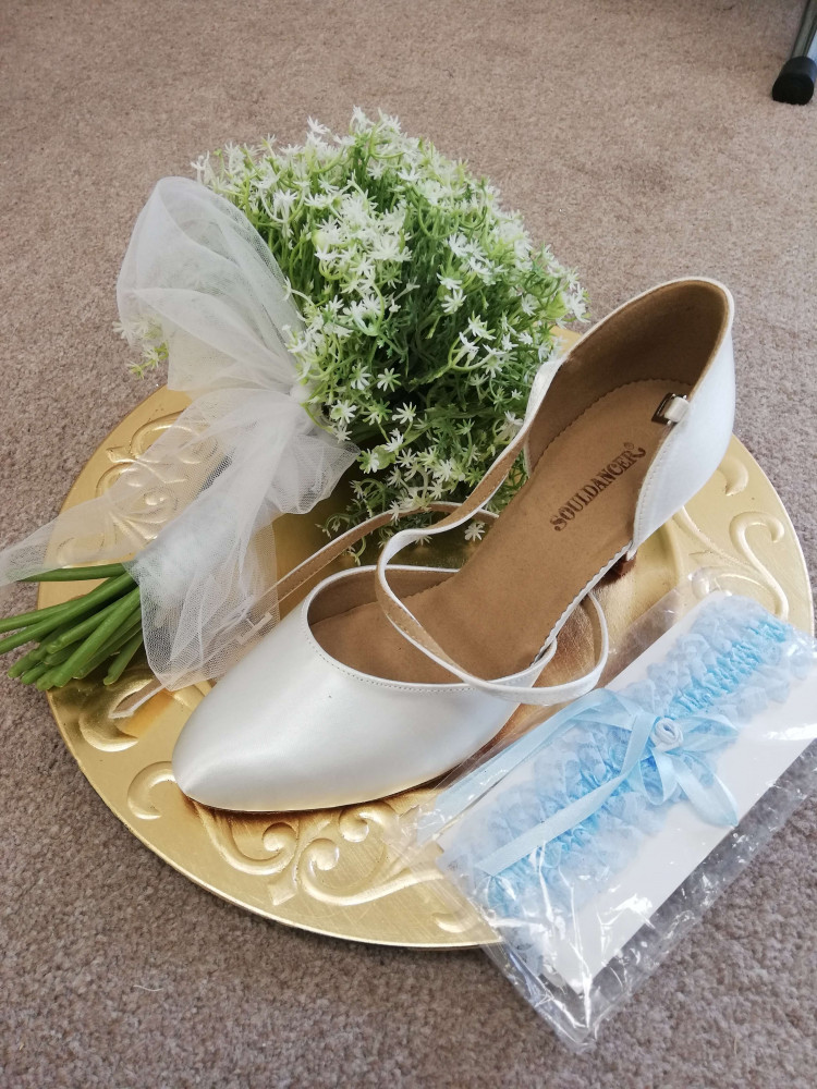 Svadobné tanečné topánky